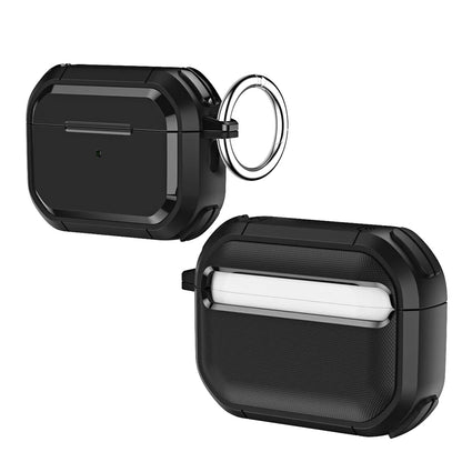 Armor Airpods Cover For All Sizes with Keychain, Military Hard Shell Full-Body