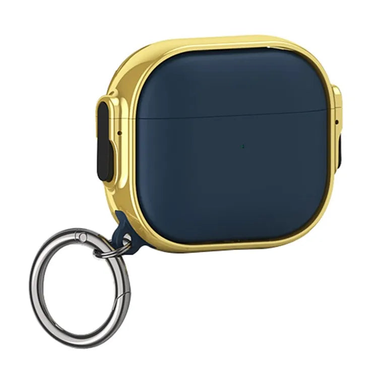 Double Lock Gold Ring Protective Cover For Air Pods